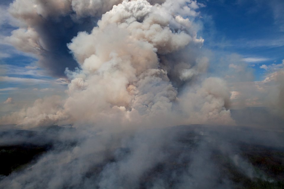 Marie Creek Fire, 6/24/12