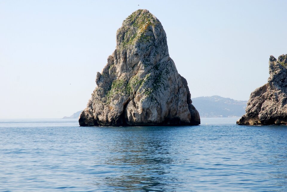 Landscape ocean island