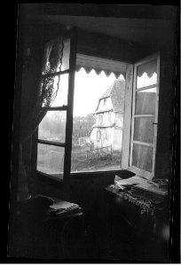 view from a farmhouse window