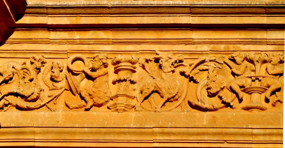 Salamanca. San Esteban. Fachada. Detalle