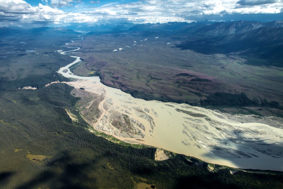 Chitina River Below the Nizina River and Chakina River Confluences