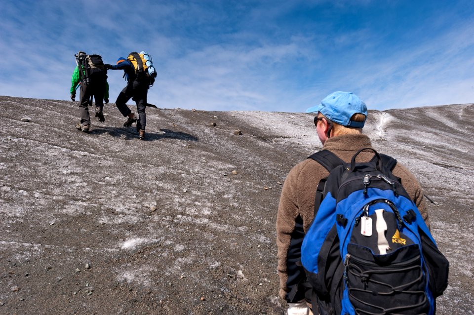 Glacier hike in Wrangell-St. Elias