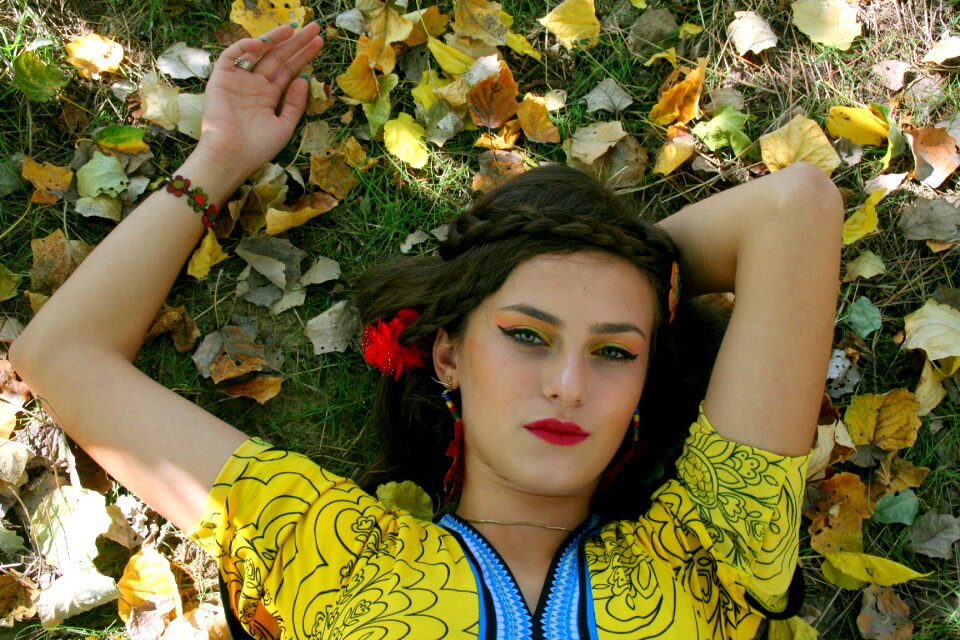 Portrait vegetation beauty