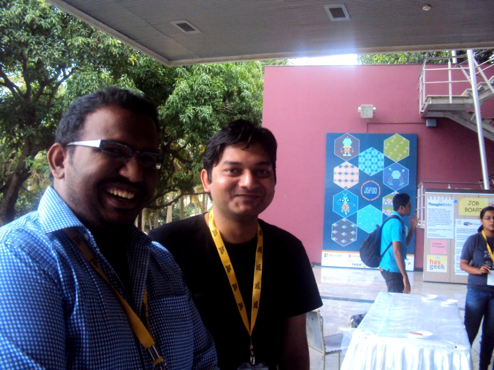 Day 2 at JSFoo 2013, Bangalore, with Mozilla