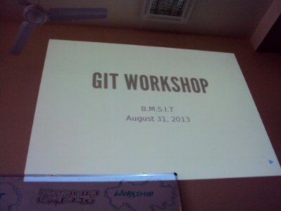 WFS-India Git workshop BMSIT