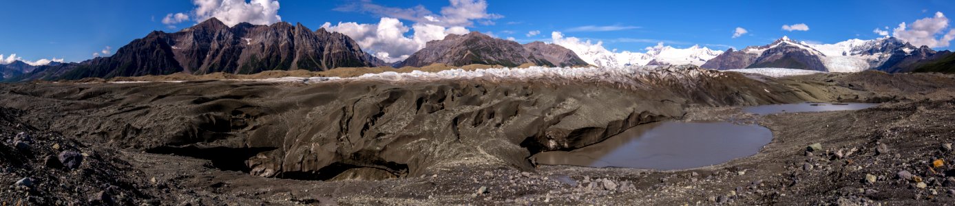 Kennicott Glacier near Wilderness Boundary - Donoho Basin