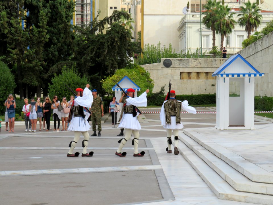 Change of guard - Athens
