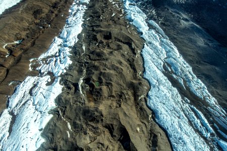 Kennicott Glacier Medial Moraines photo