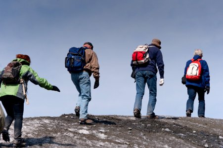 Glacier hike in Wrangell-St. Elias