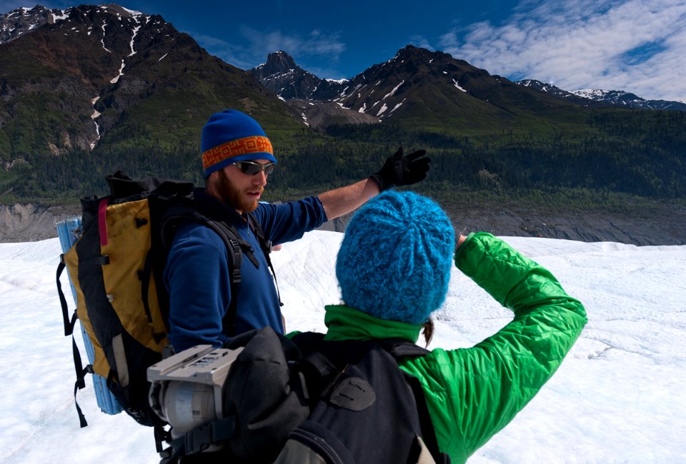 Glacier hike in Wrangell-St. Elias