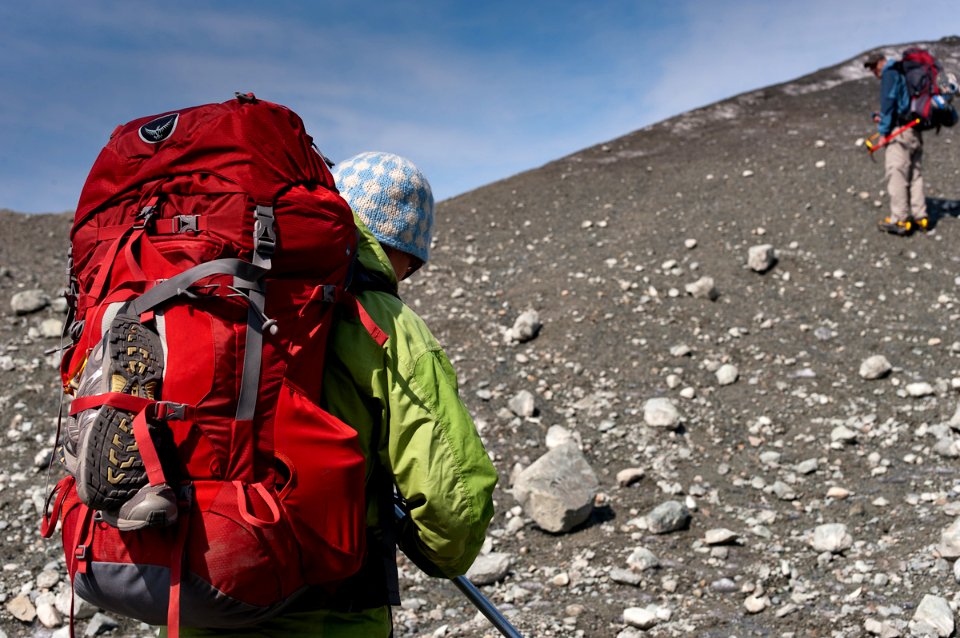 Glacier hike in Wrangell-St. Elias