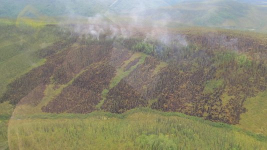 Glacier Creek Fire, 6/25/12