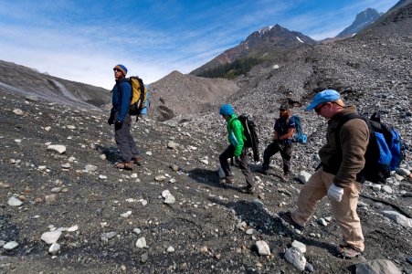 Glacier hike in Wrangell-St. Elias