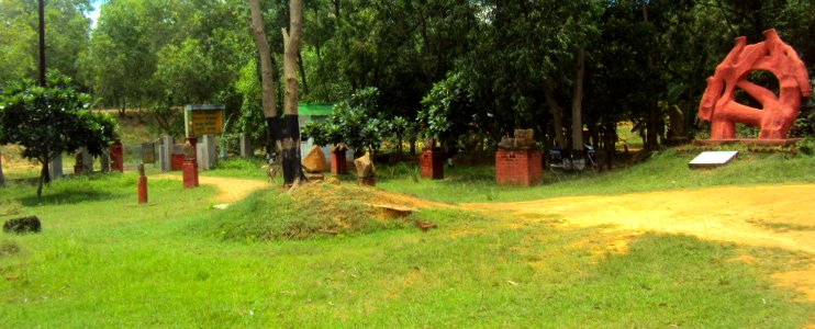 At Prakriti Bhavan, a museum of natural sculptures