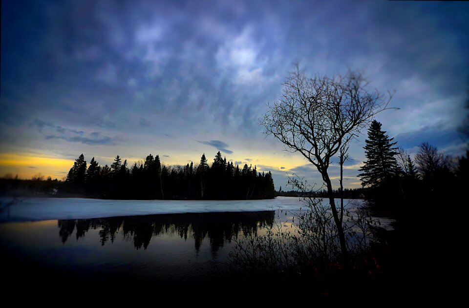 Sky water clouds