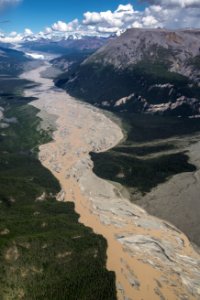 Nizina River Near Confluence with Chitistone River photo