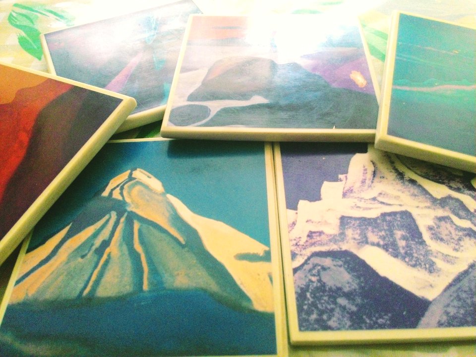 Mountains on coasters