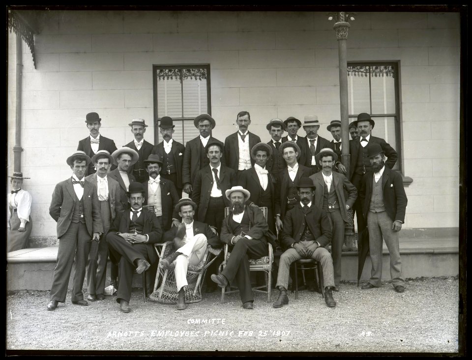 Arnott's Employees' Picnic Committee, Toronto Hotel, Toronto, NSW, 25 February 1897