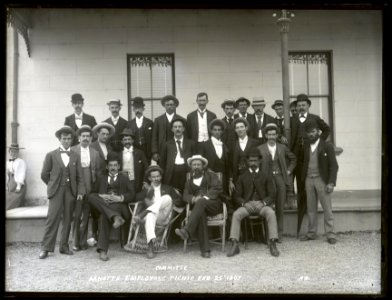 Arnott's Employees' Picnic Committee, Toronto Hotel, Toronto, NSW, 25 February 1897
