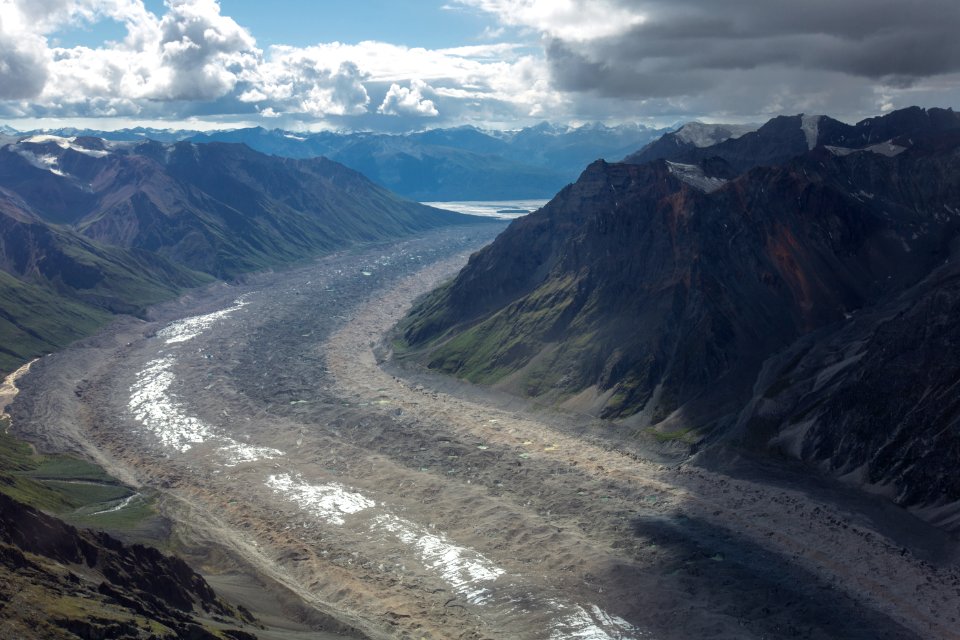 Hawkins Glacier Looking South