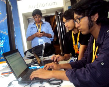 Day 2 at JSFoo 2013, Bangalore, with Mozilla