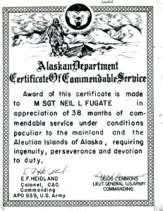 Fugate certificate of 38 months service033 photo
