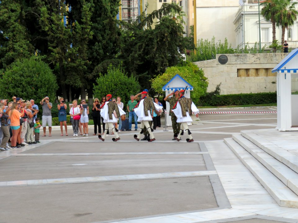 Change of guard - Athens