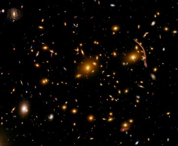 Galaxy Cluster Abell 370 photo