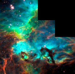 NGC 2074 in the Large Magellanic Cloud photo
