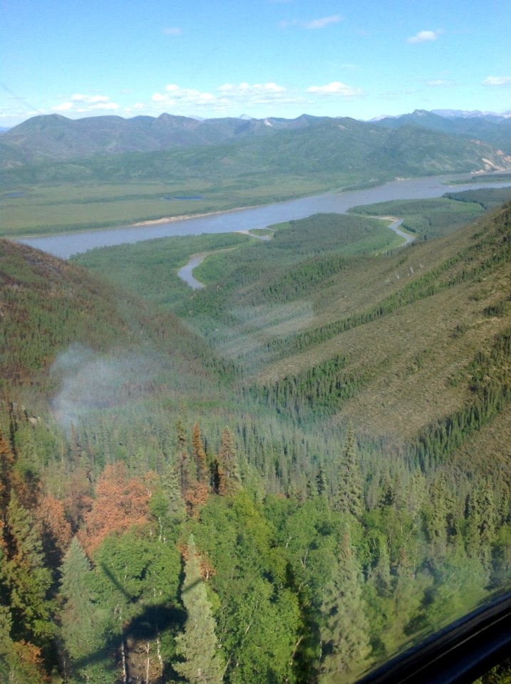 Trout Creek Fire, Yukon-Charley Rivers National Preserve