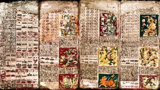 Dresden Codex photo