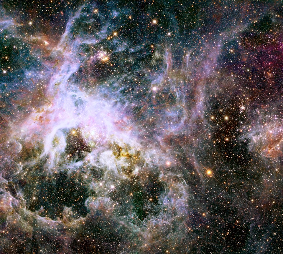 Star-forming Complex 30 Doradus from the Hubble Space Telescope