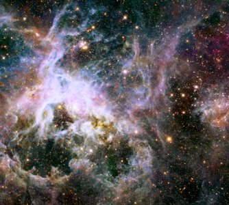 Star-forming Complex 30 Doradus from the Hubble Space Telescope
