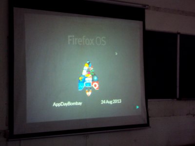 Firefox OS Appdays IITB, August 24-25, 2013
