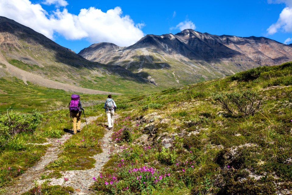 Hiking from the Landing Strip (2)