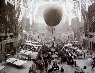 Salon de Locomotion Aerienne, 1909 Grand Palais Paris photo