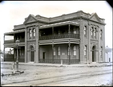 Mechanics Institute, Tudor and Milton Streets, Hamilton, NSW, 8 February 1892 photo