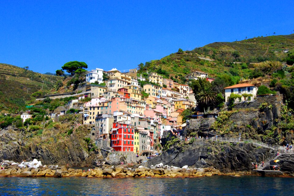Rocks mountain riomaggiore