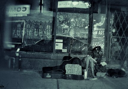 The Plight of the Homeless on the Streets of Montreal photo