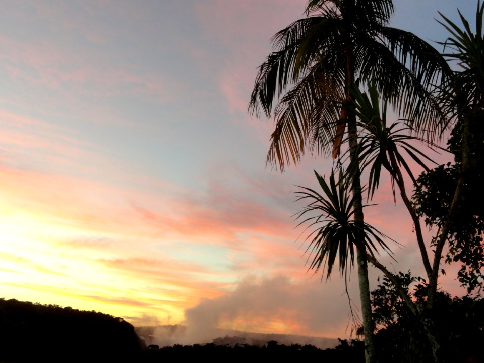 Amanecer en un lugar de otro mundo...Iguazu Argentina