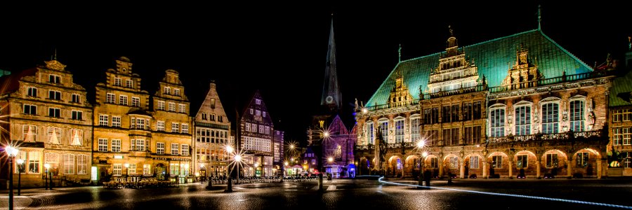 Marketplace and Townhall, Bremen, Germany photo