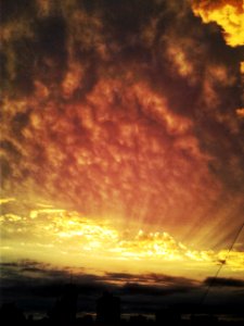Y siguen los atardeceres magníficos