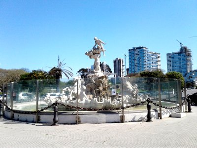 Fuente de Las Nereidas Escultora : Lola Mora