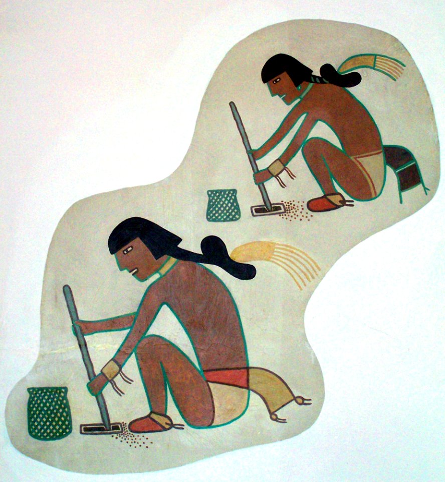 Kabotie Planting Mural at the Painted Desert Inn NHL
