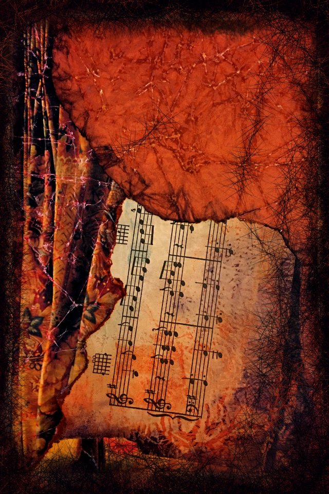 Free Texture - Burnt Sienna Symphony