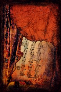 Free Texture - Burnt Sienna Symphony photo