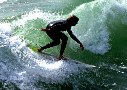 Balance and Confidence Equals One Happy Ride, Surfing San Diego photo