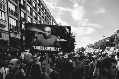 Demo gegen den #Landesverrat