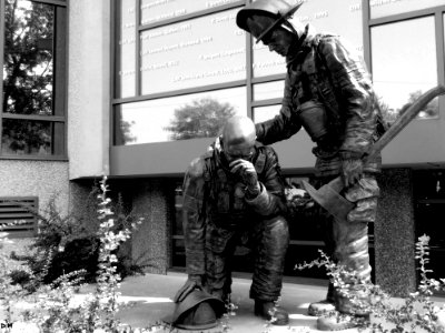 Monument To Firefighters Who Died In Service