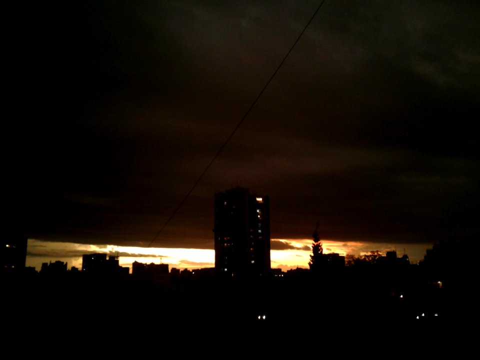 Tremenda tormenta en Buenos Aires